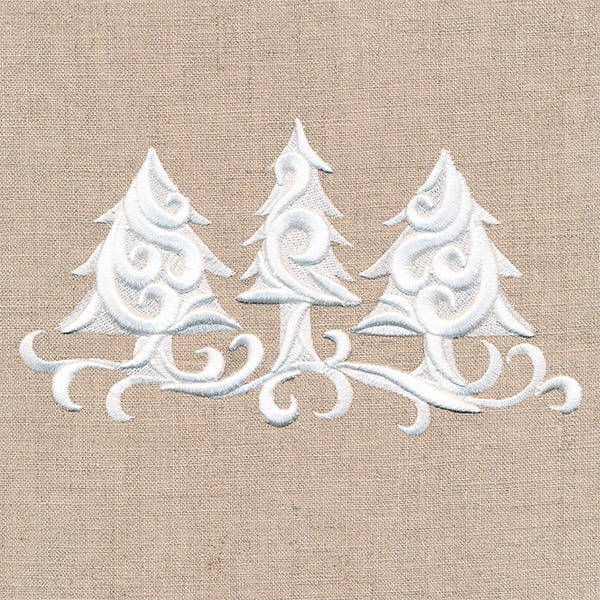 Merry Christmas Trees Border (Puff Foam) - Image 2