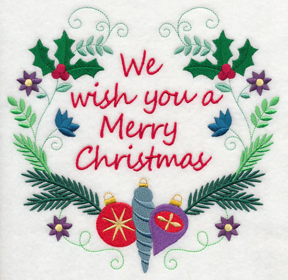 Merry Christmas Wishes Wreath - Image 6