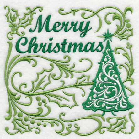 Merry Christmas with Festive Filigree - Image 3