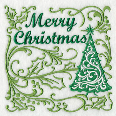 Merry Christmas with Festive Filigree - Image 4