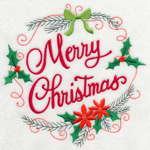 Merry Christmas Wreath - Image 2