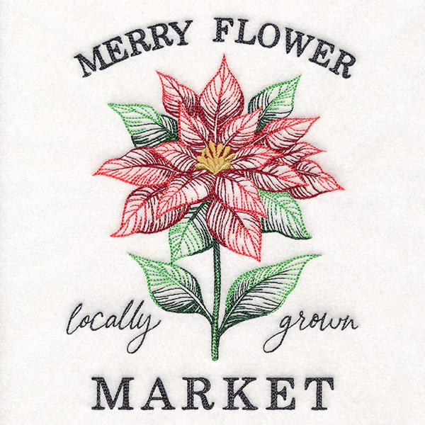 Merry Flower Market Sign - Image 3