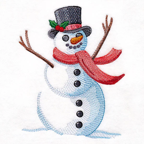 Merry for Christmas Snowman - Image 3