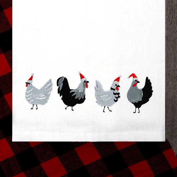 Merry Fun Chicken Border - Image 10