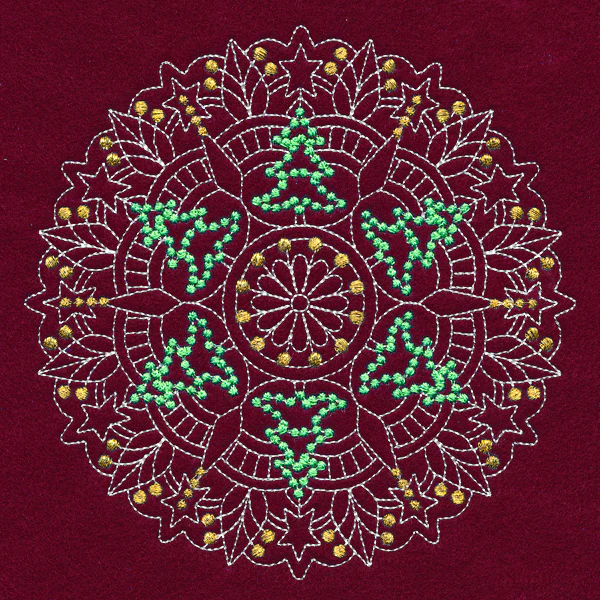Merry Mandala - Christmas Tree - Image 3