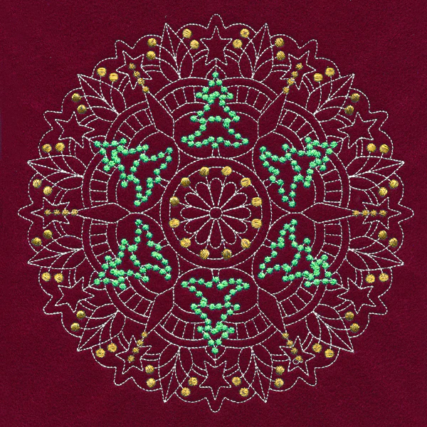 Merry Mandala - Christmas Tree - Image 6