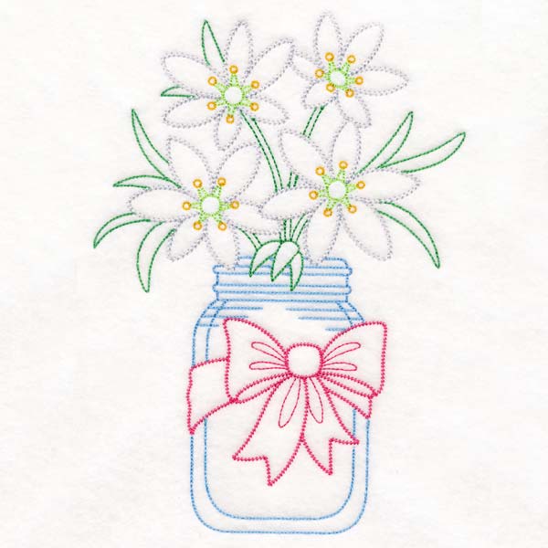 Merry Mason Jar - Star of Bethlehem - Image 5