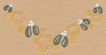 Merry Mistletoe Neckline (V-Neck) - Image 3