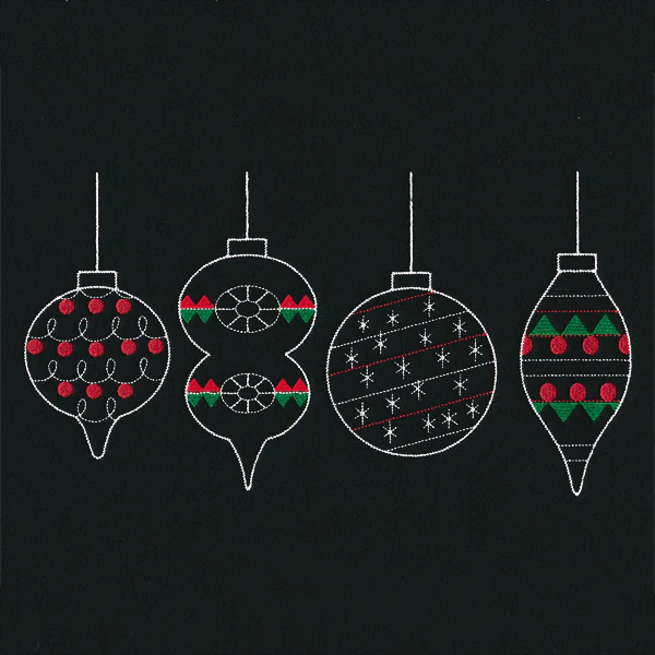 Merry Modern Ornament Border - Image 5