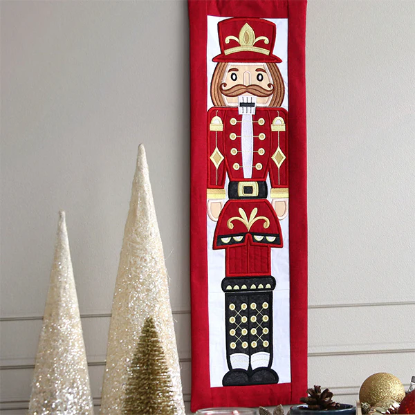 Merry Nutcracker Wall Hanging - Feet (Applique) - Image 4