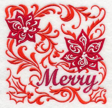 Merry Poinsettias in Full Bloom - Image 4