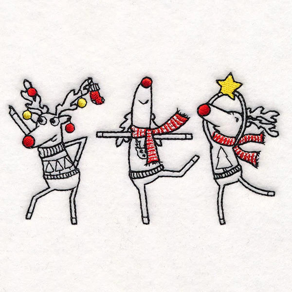 Merry Toilet Paper - Dance Party Reindeer - Image 2