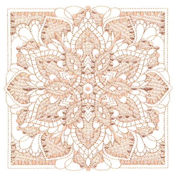 Mesmerizing Blooming Petals (Trapunto) - Image 4