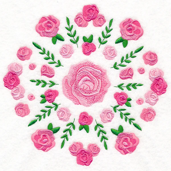 Mesmerizing Rose Medallion - Image 2