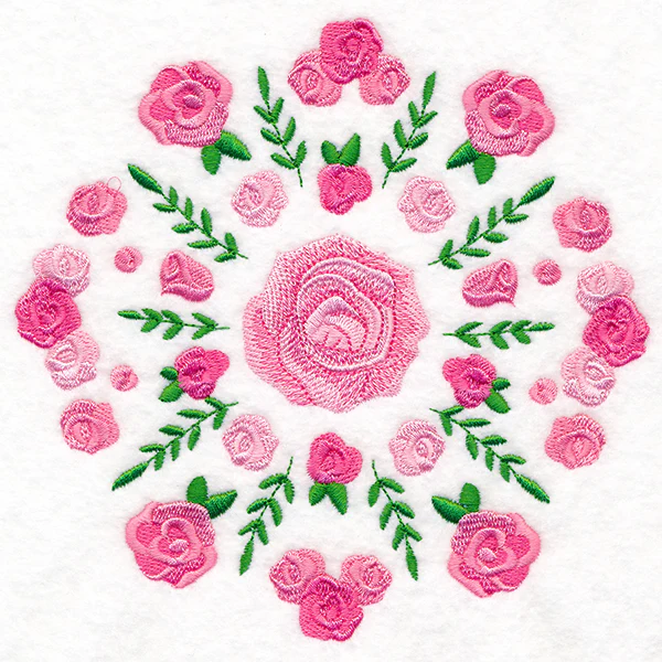 Mesmerizing Rose Medallion - Image 3