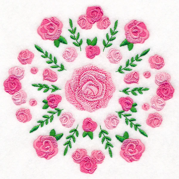 Mesmerizing Rose Medallion - Image 4