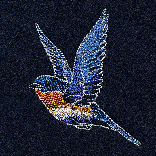 Midnight Garden Bluebird Accent - Image 4