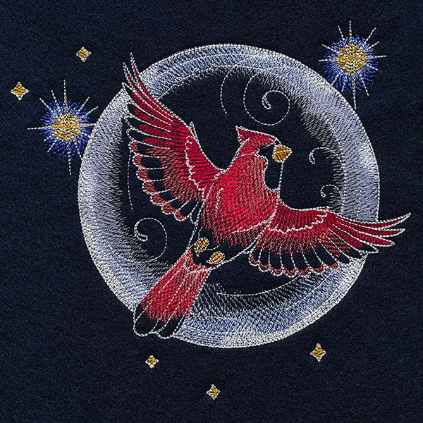 Midnight Garden Full Moon & Cardinal Feature - Image 4