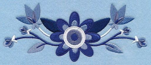 Midwinter Blues Bouquet Border 1 - Image 4