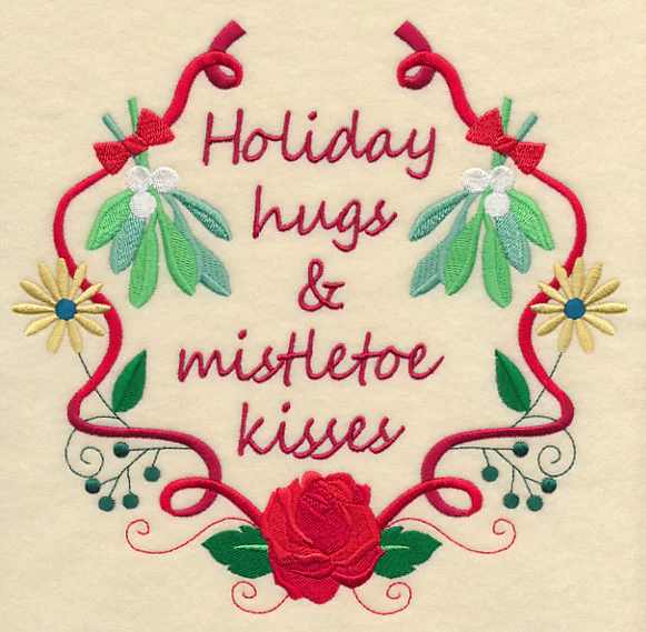 Mistletoe Kisses Wreath - Image 6