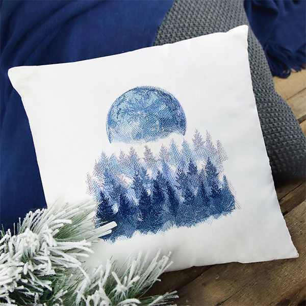 Misty Moonlit Forest - Image 6