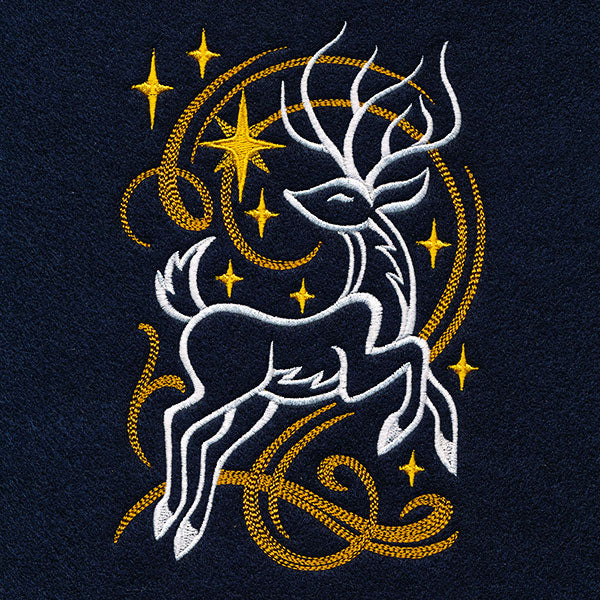 Modern Art Nouveau Reindeer - Image 7
