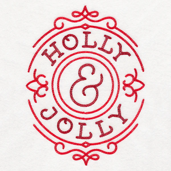 Modern Holly Jolly