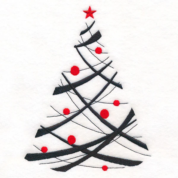 Modern Merry Christmas Tree - Image 3