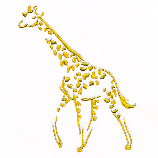 Modern Safari Giraffe (Goldwork) - Image 3