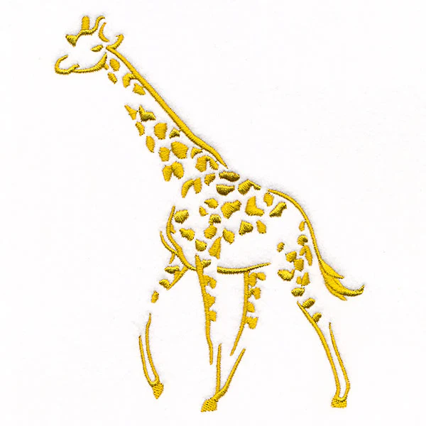 Modern Safari Giraffe (Goldwork) - Image 5