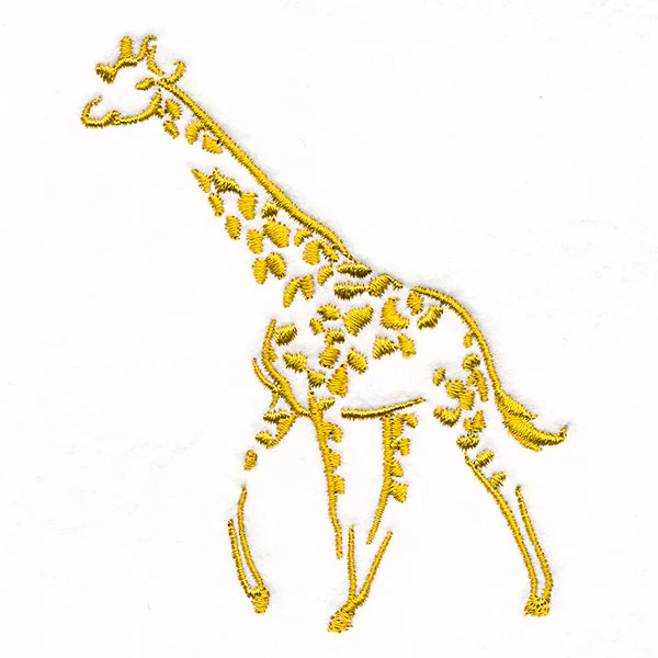 Modern Safari Giraffe (Goldwork) - Image 7