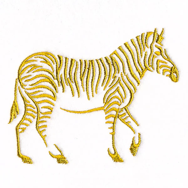 Modern Safari Zebra (Goldwork) - Image 7