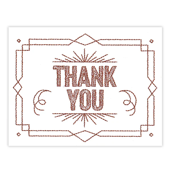 Modern Thank You (Cardstock) - Image 2