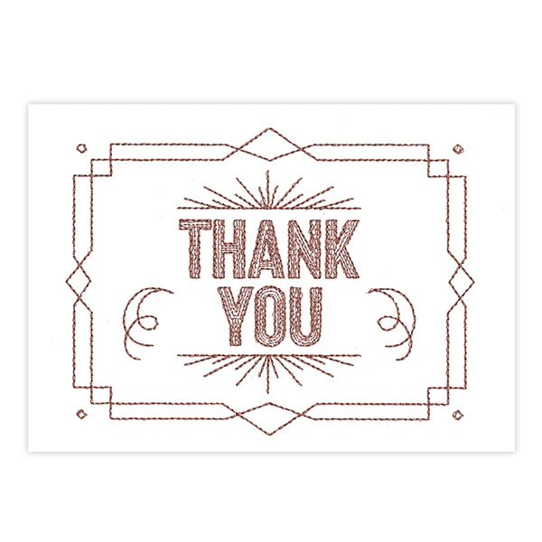 Modern Thank You (Cardstock) - Image 3