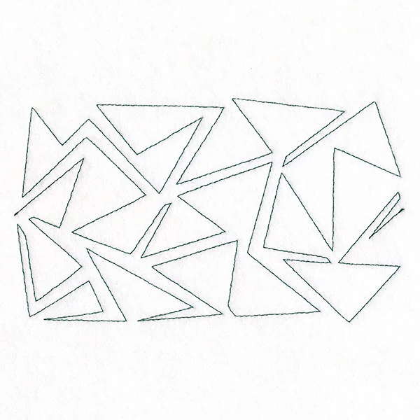 Modern Triangles Geometry (Edge-to-Edge Quilting) - Image 4