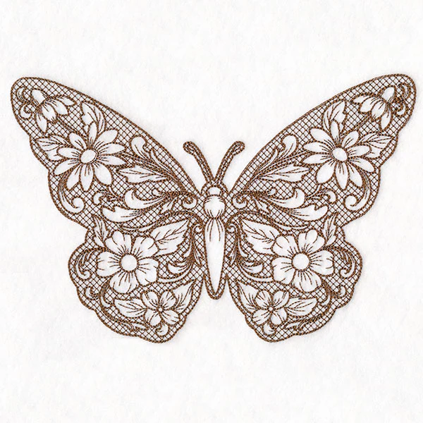 Mojave Aster Butterfly (Trapunto) - Image 3