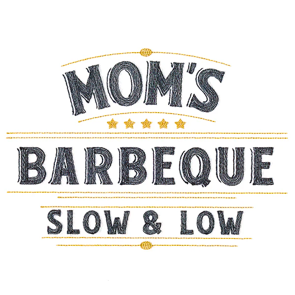 Mom's Barbeque Sign - Image 3