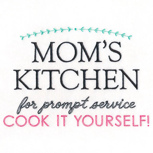 Mom's Kitchen Sign - Image 2