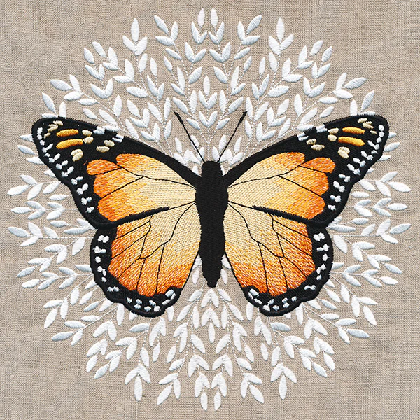 Monarch Butterfly Medallion