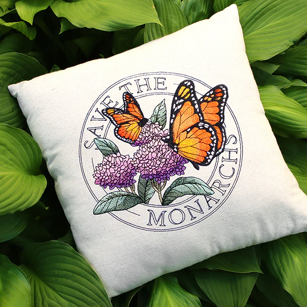 Monarch & Milkweed Stamp - Image 2