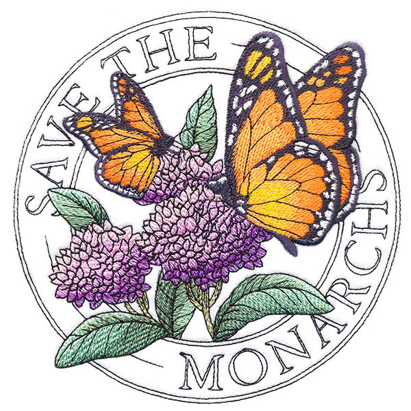 Monarch & Milkweed Stamp - Image 5