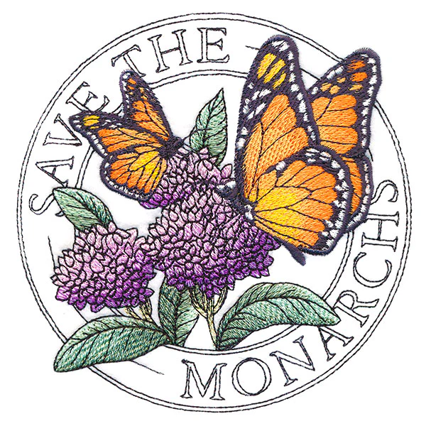 Monarch & Milkweed Stamp - Image 7
