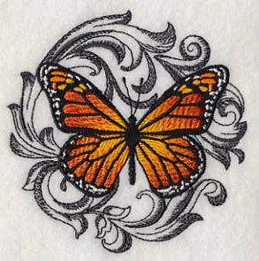 Monarch with Baroque Background - Image 5