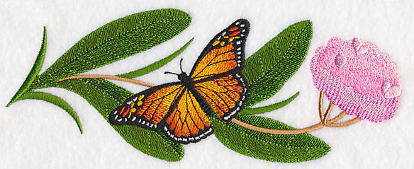 Monarchs and Milkweed Border - Image 3