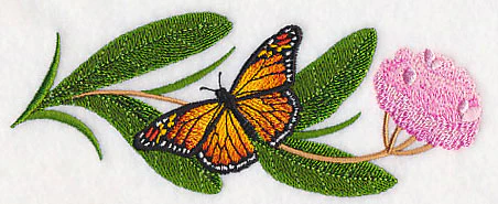 Monarchs and Milkweed Border - Image 4