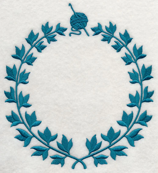 Monogram Wreath - Crochet - Image 2
