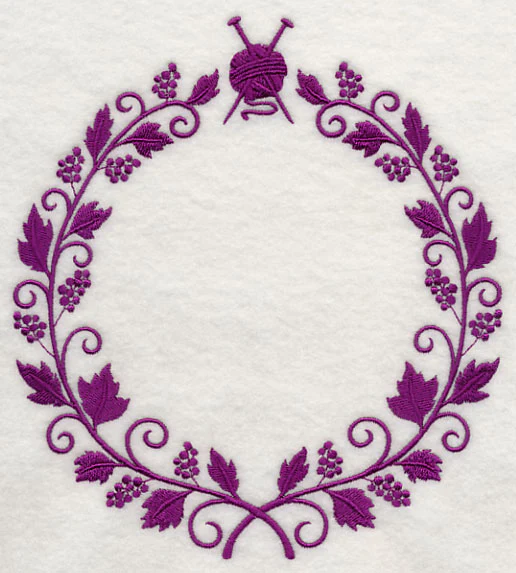 Monogram Wreath - Knit - Image 2