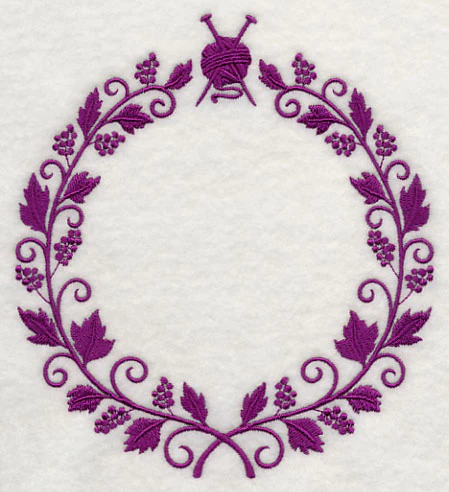 Monogram Wreath - Knit - Image 3