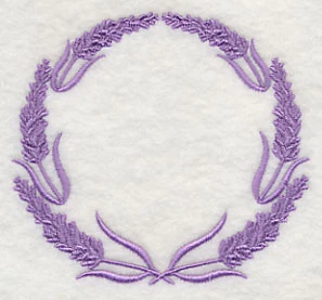 Monogram Wreath - Lavender - Image 5