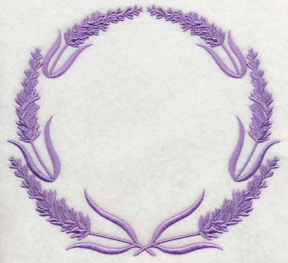 Monogram Wreath - Lavender - Image 6